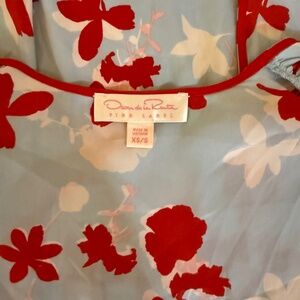 New Oscar’s de la Renta summer mini dress